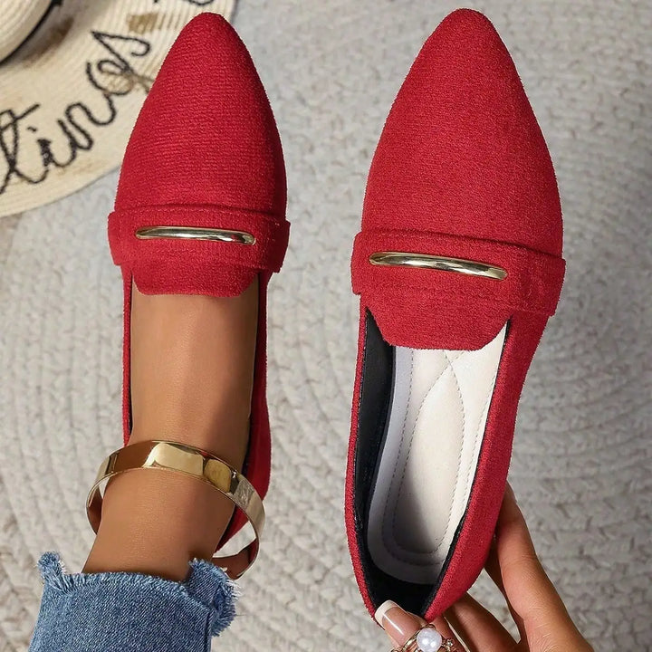 Amber Orthopedic Pointed Loafers