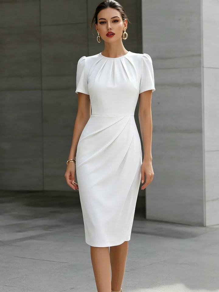 Lauren Waist Cinched Midi Dress