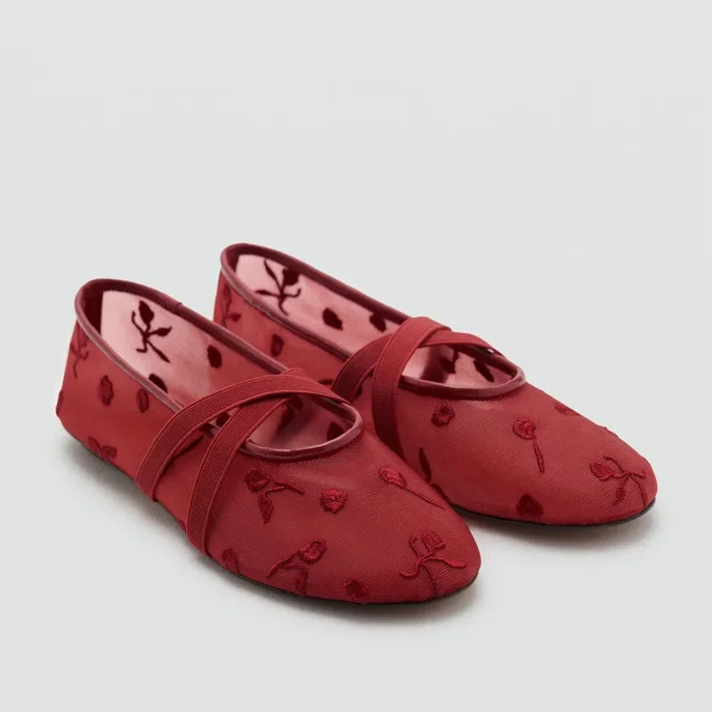 Liora Floral Ballet Flats