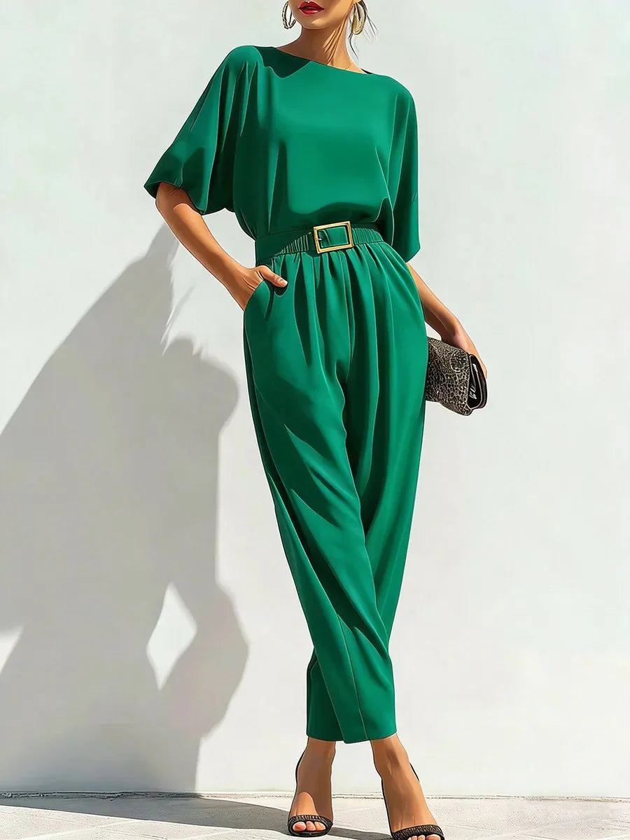 Camille Batwing Sleeve Jumpsuit