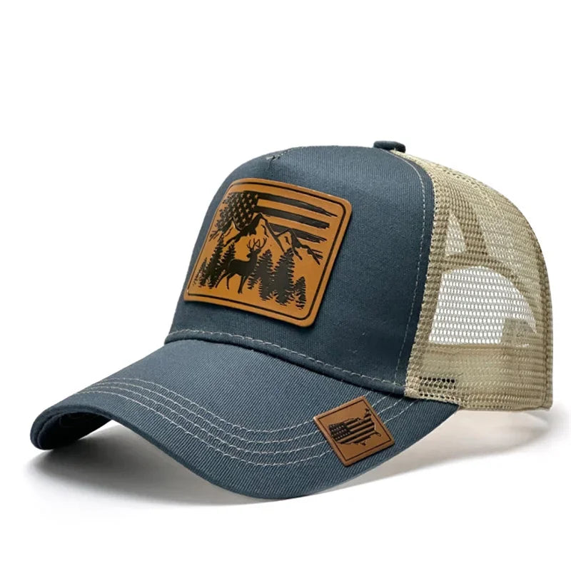 Colton Mesh Snapback Trucker Hat