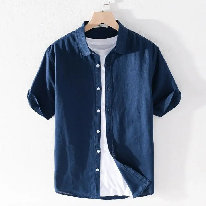 Zachary Relaxed Linen Shirt