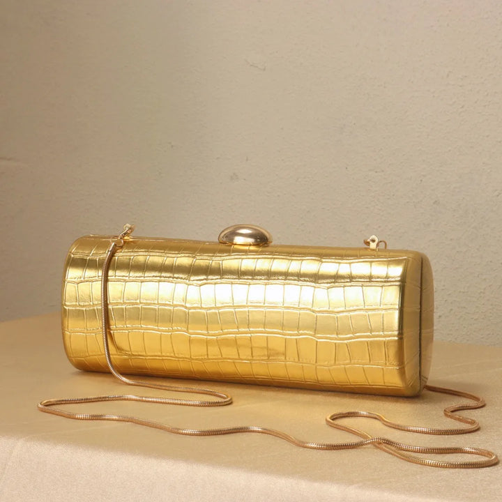 Camille Glossy Evening Party Clutch