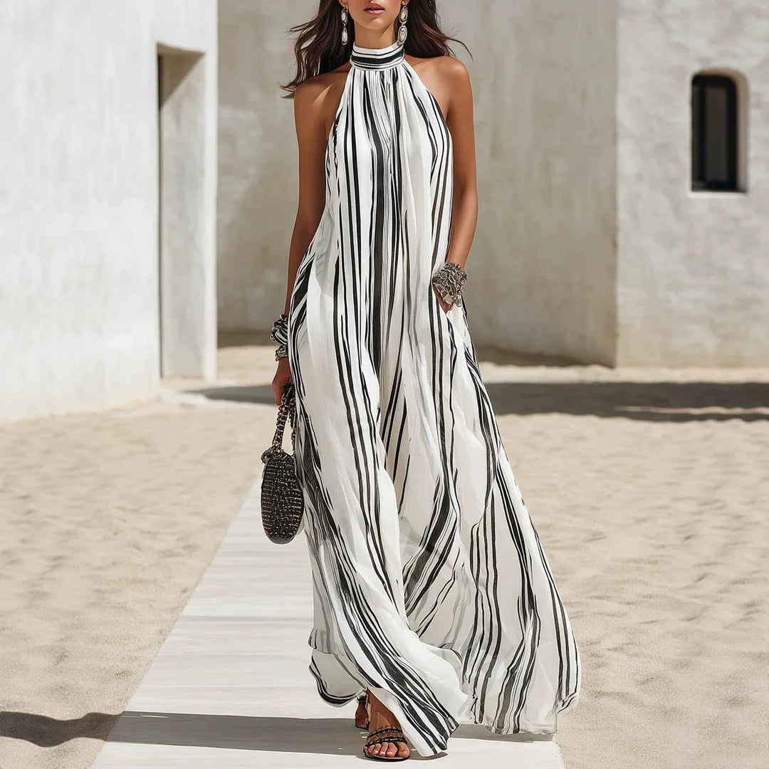 Hayley Striped Pocket Maxi Dress