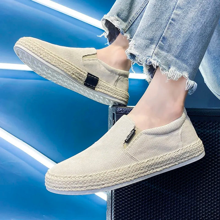 Jake Breathable Canvas Loafers