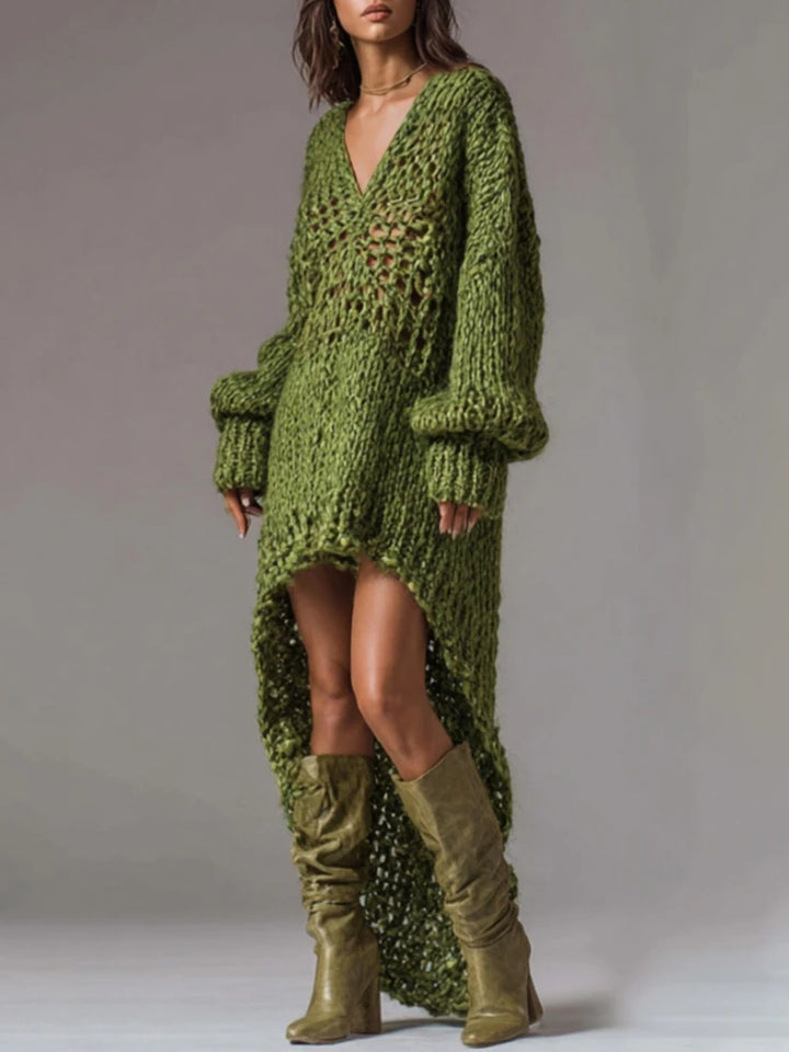 Colette Open Knit Loose Dress