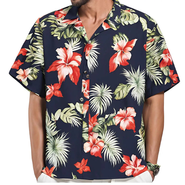 Lachlan Relaxed Hawaiian Floral Summer Shirt