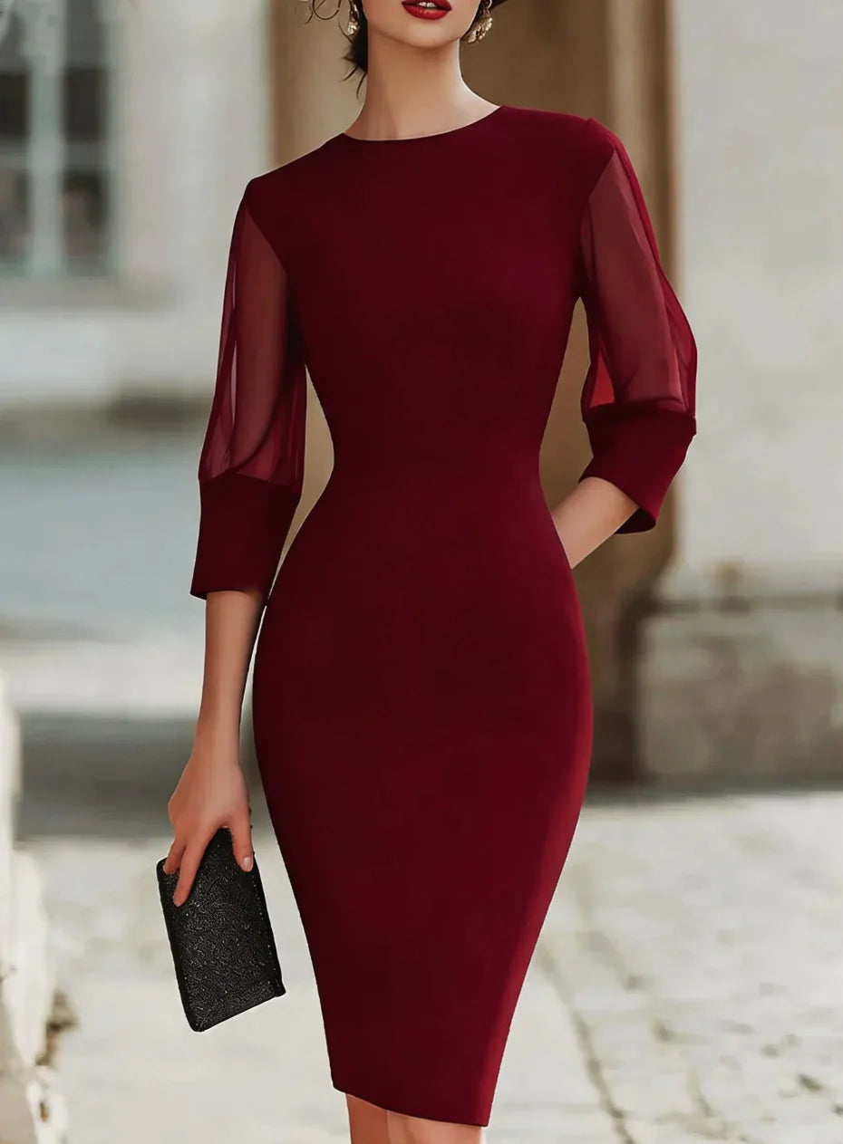 Giselle Semi Formal Midi Dress