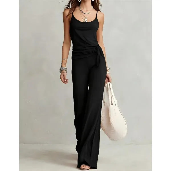 Trisha Tank Top And Wide Leg Pants Set