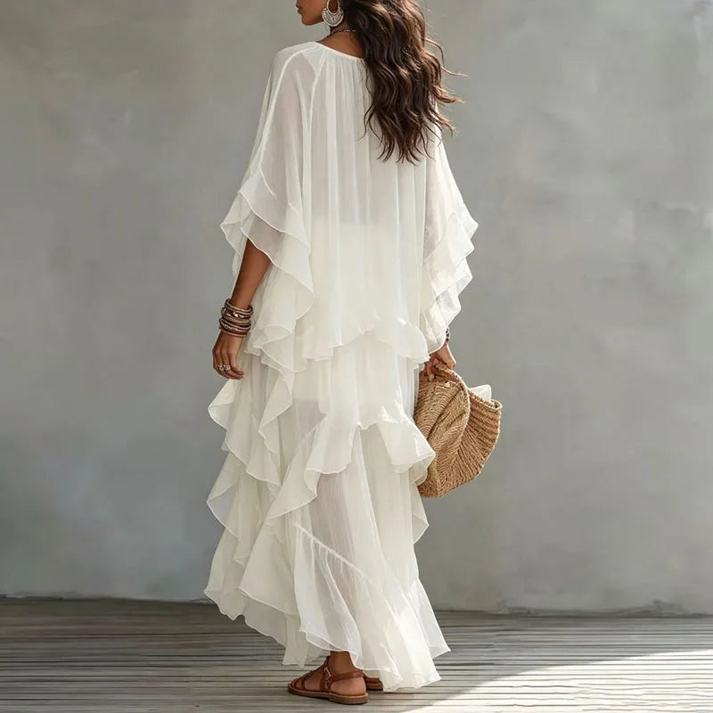 Laila Tiered Ruffle Maxi Dress