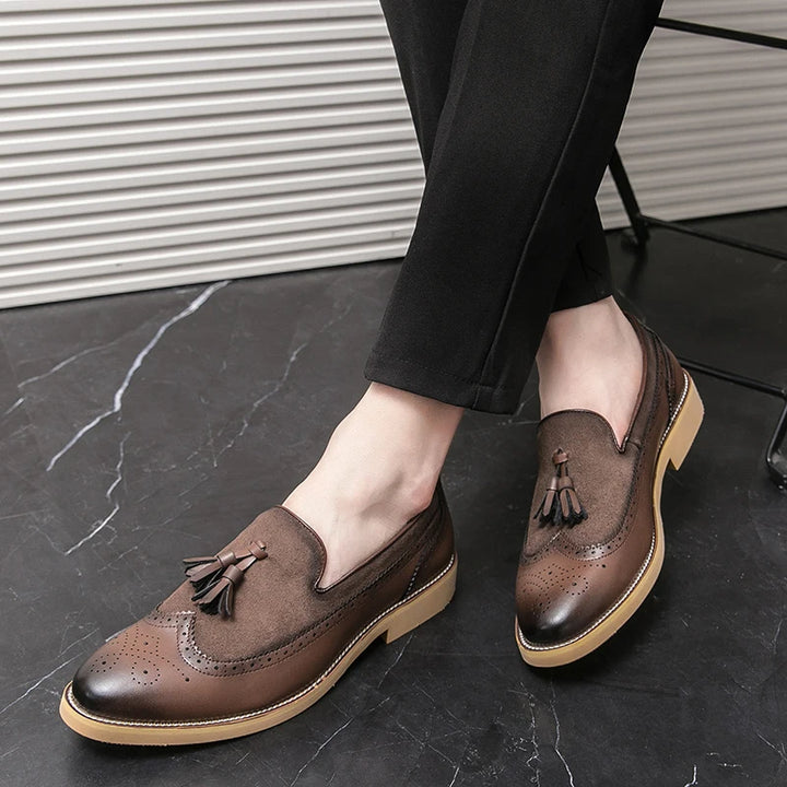 Tristan Cushioned Wedding Dress Loafers