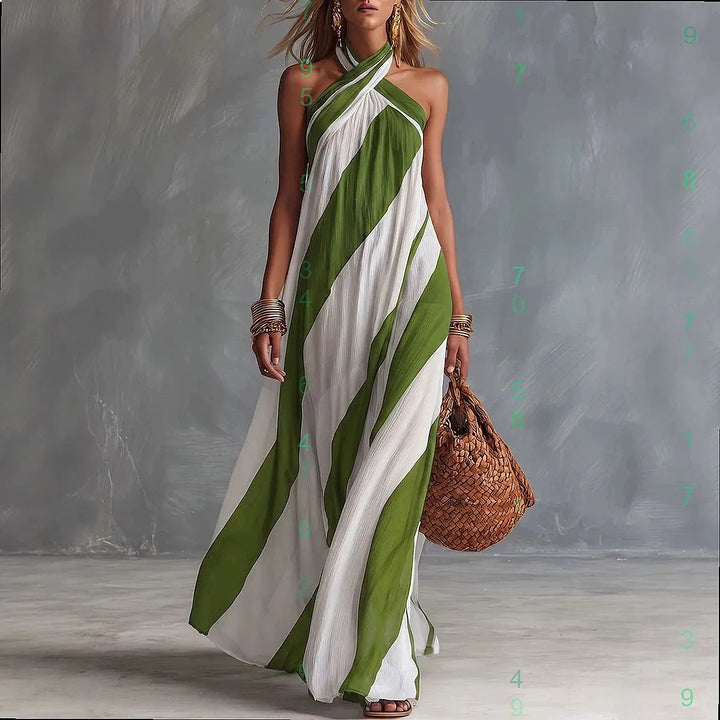Eliza Elegant Sleeveless Maxi Dress