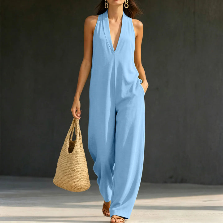 Callista Comfortable Wide Leg Jumpsuit