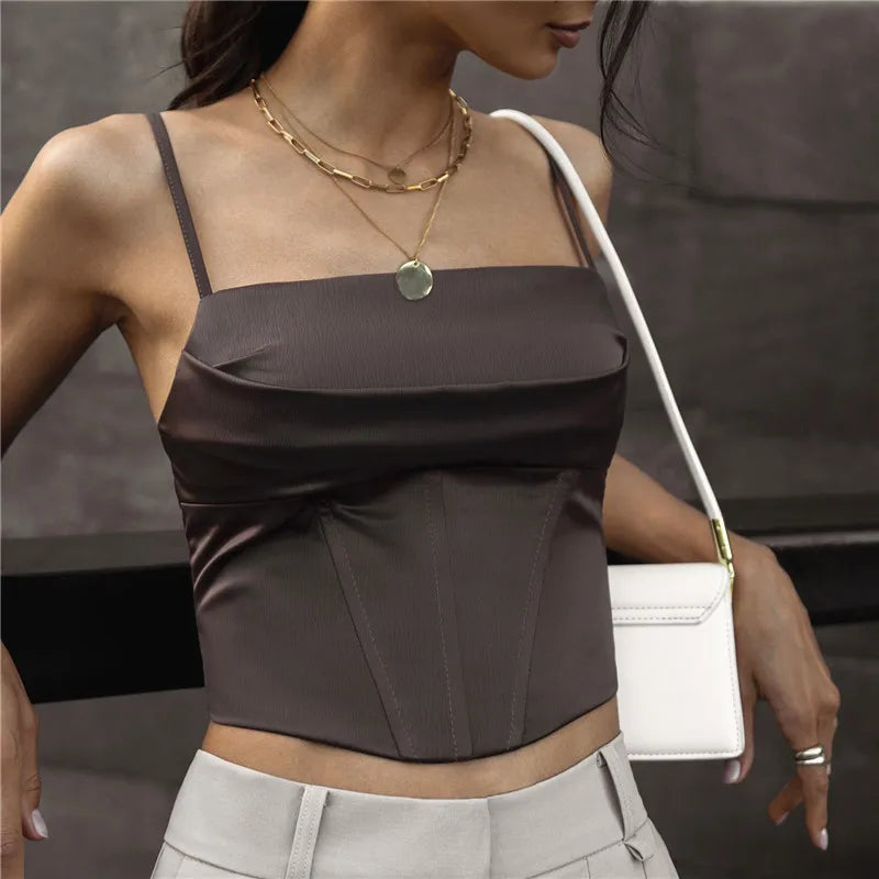 Adeline Slim Fit Corset Top