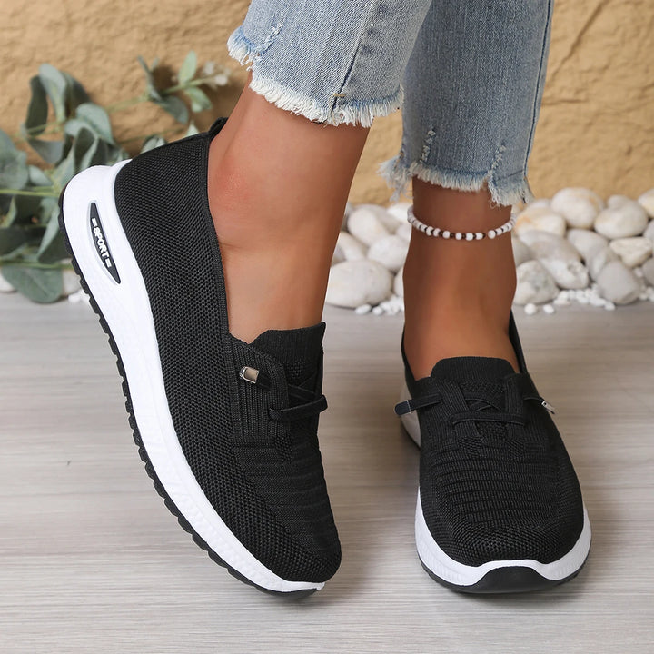 Finley Breathable Wide Toe Sneakers