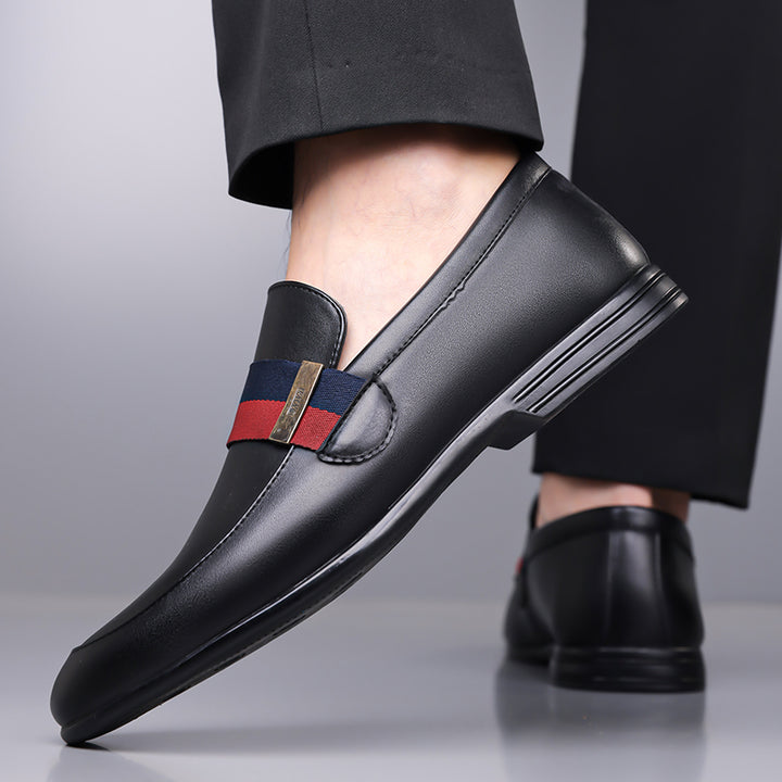 Wellington Leather Slip On Wedding Shoes