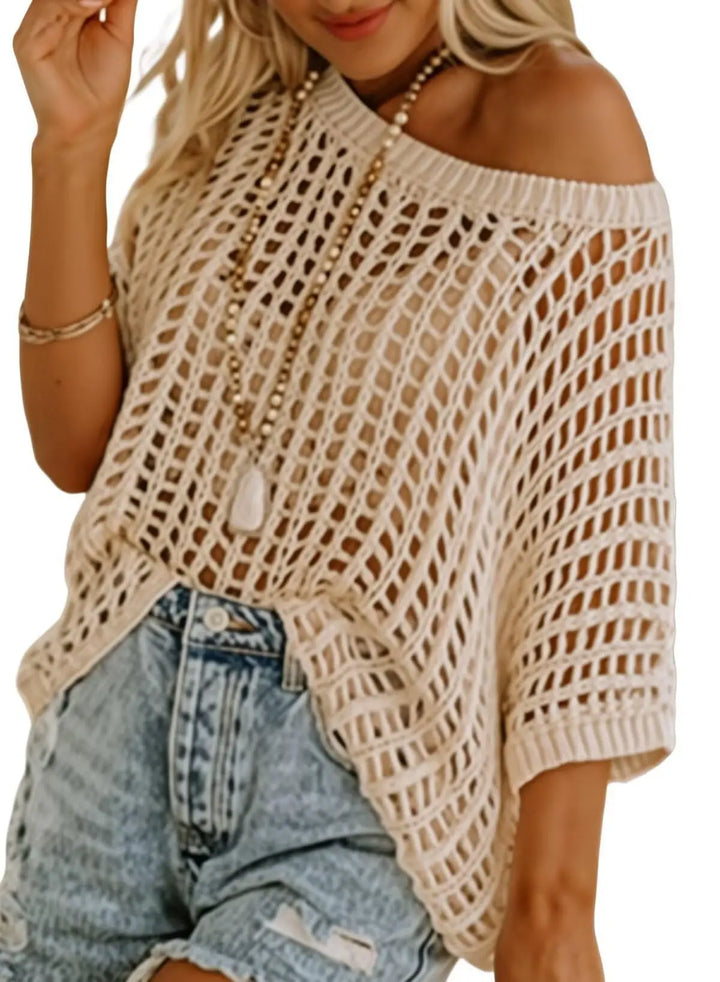 Kaia Open Knit Sweater