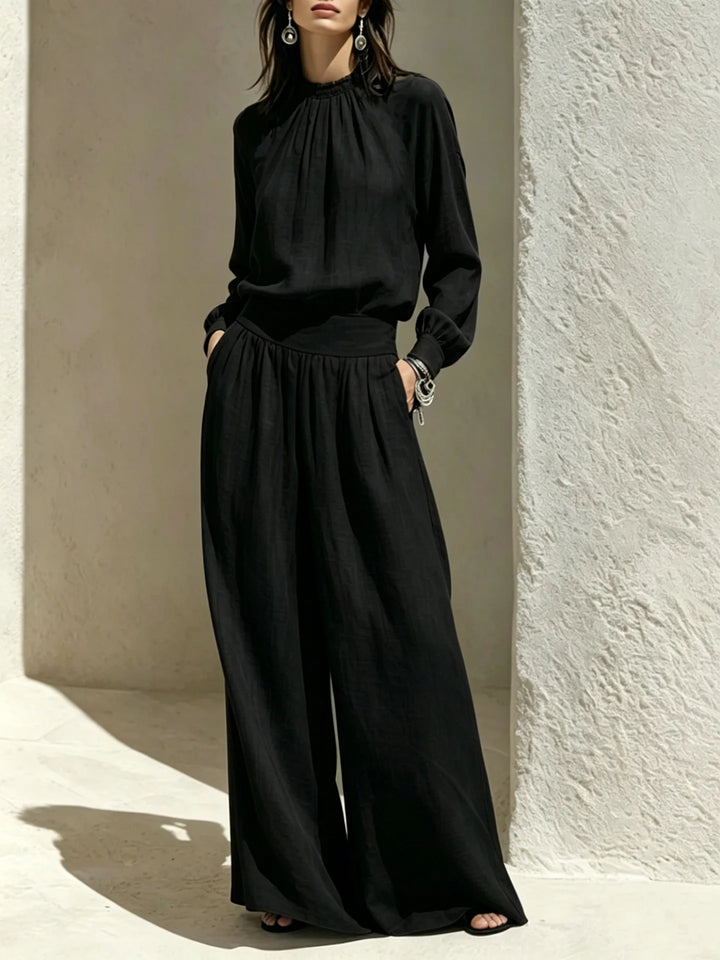 Arabella Lantern Sleeve Trouser Set
