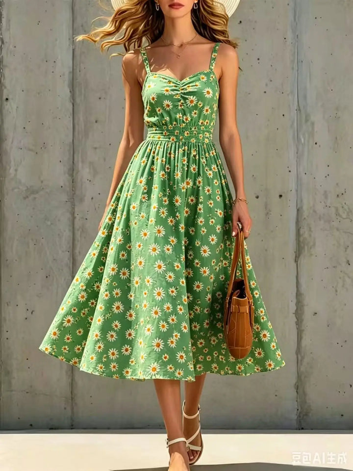 Michaela Floral Midi Dress