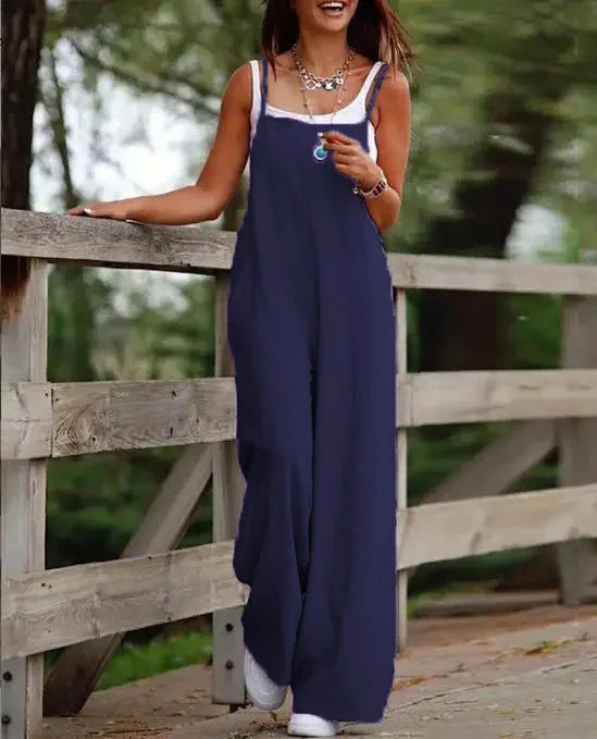 Gisselle Relaxed Wide Leg Jumpsuit