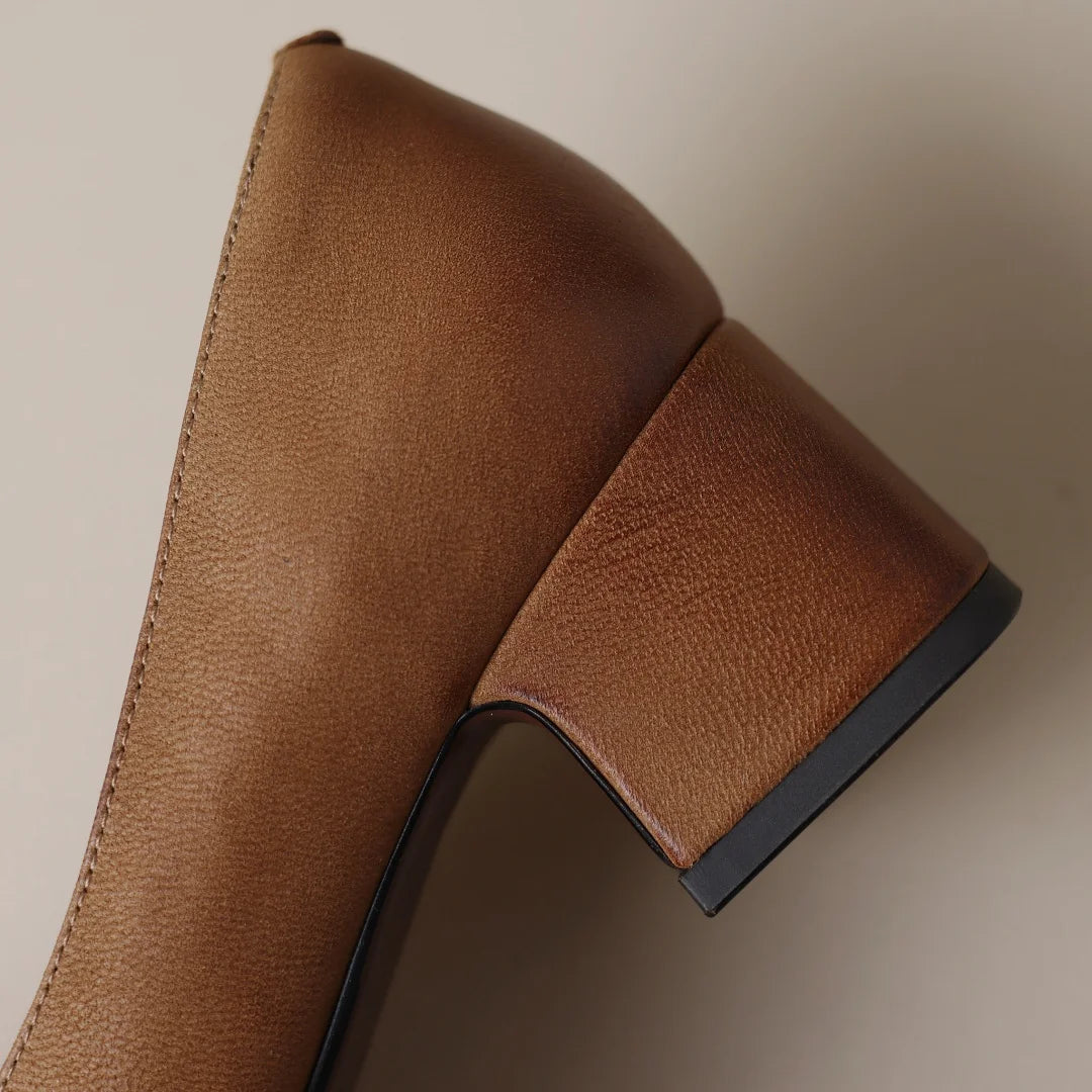 Lydia Block Heel Pumps