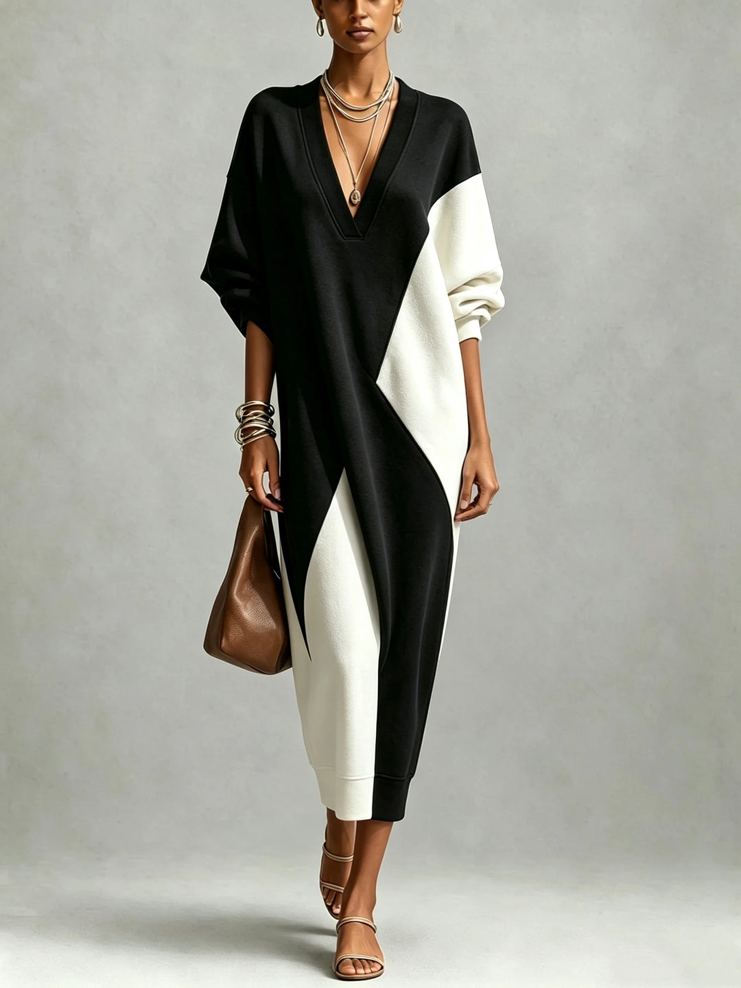 Amara Relaxed Fit Sweatshirt Dress