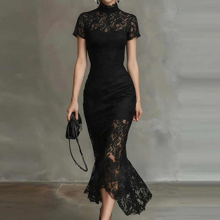 Genevieve Lace Wedding Guest Dress