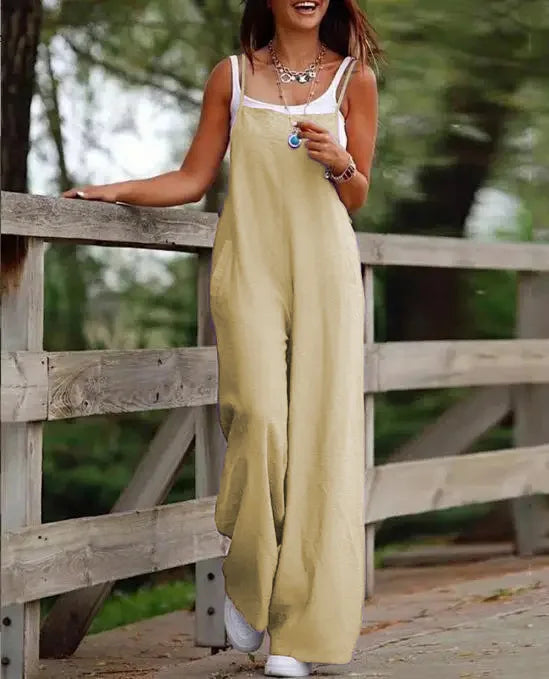 Gisselle Relaxed Wide Leg Jumpsuit