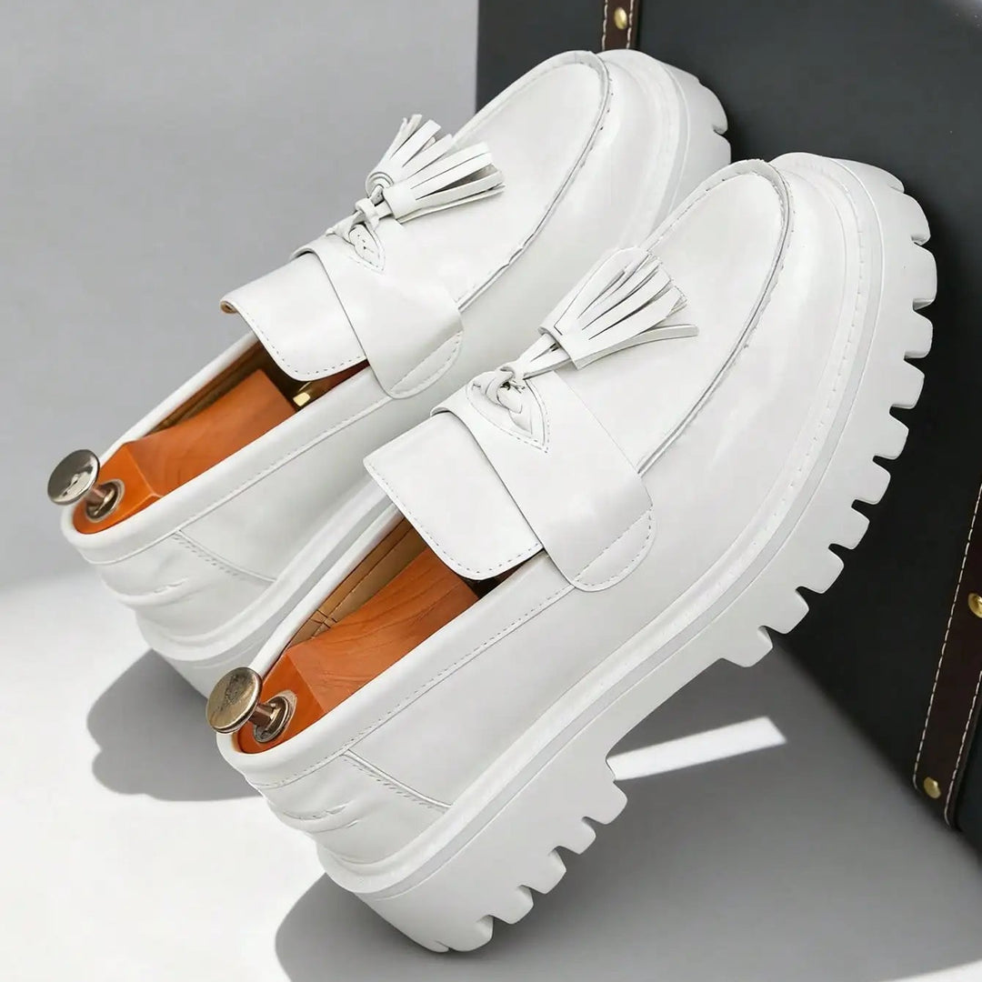 Monaco Leather Tassel Loafers