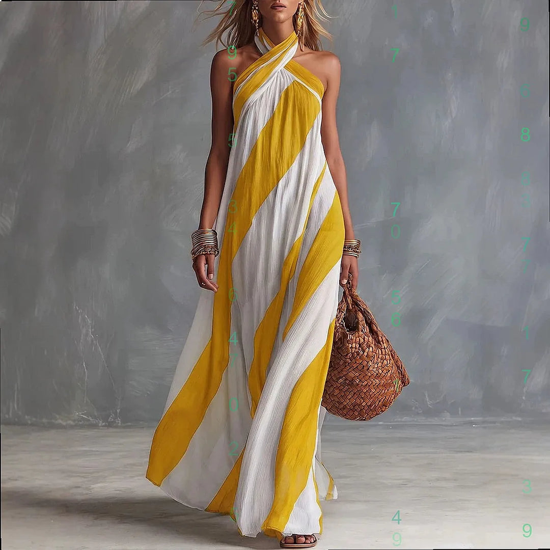 Eliza Elegant Sleeveless Maxi Dress