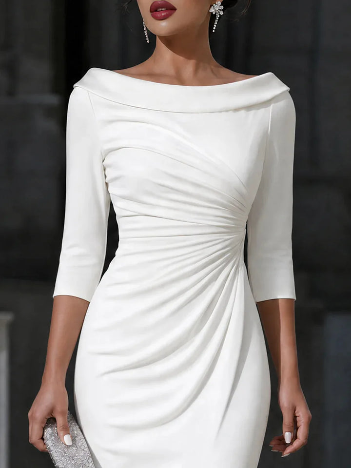 Amelie Ruched Sheath Dress