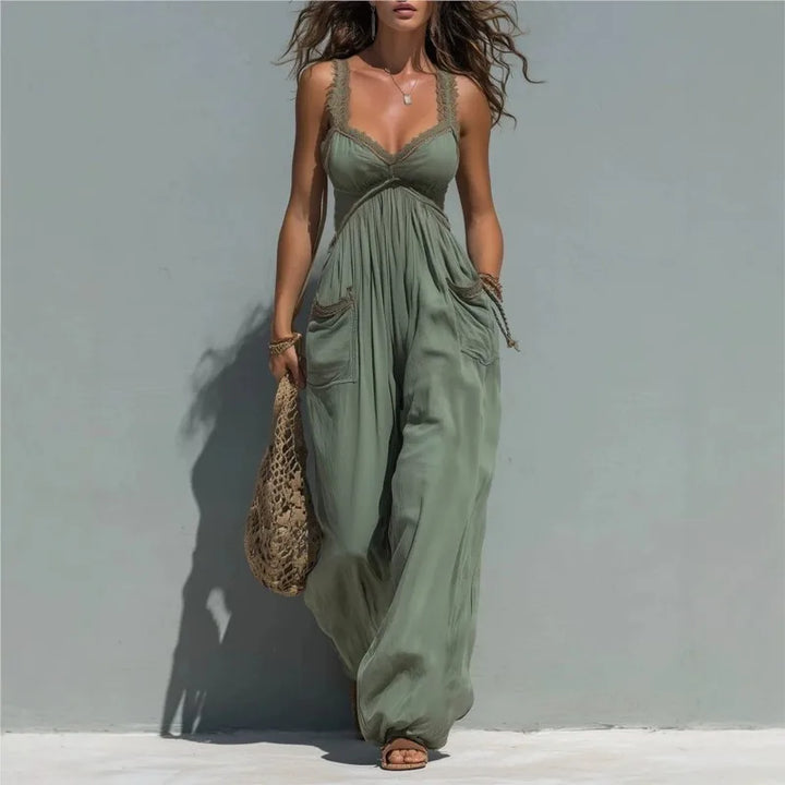 Maribel Relaxed Wide Leg Jumpsuit