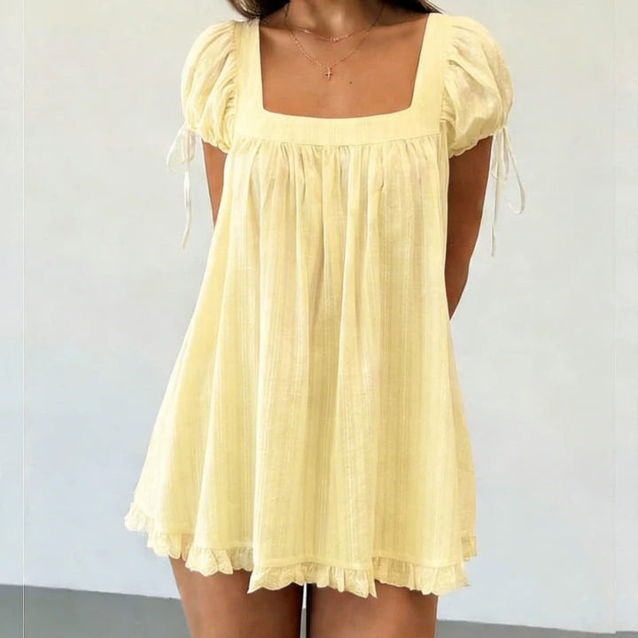 Viviana Square Neck Mini Dress