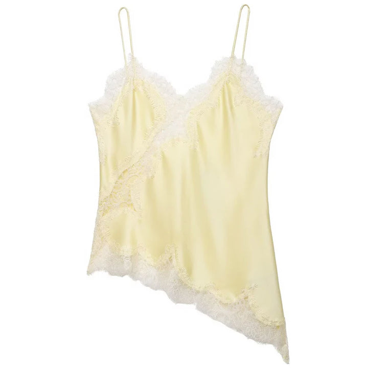 Noelle Lace Satin Camisole