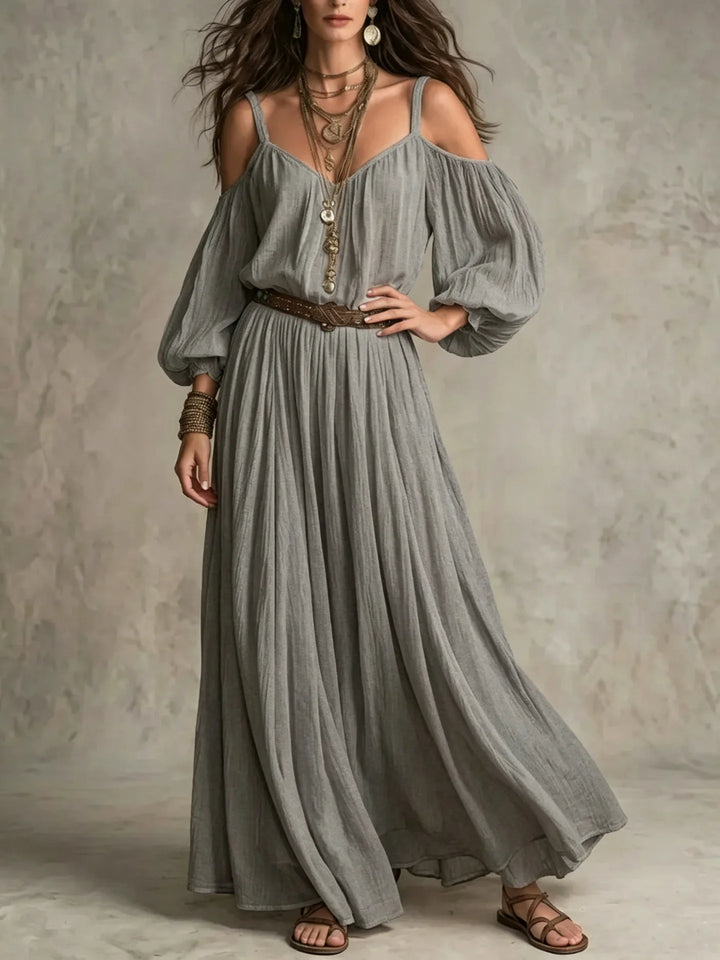 Arabella Off Shoulder Maxi Dress