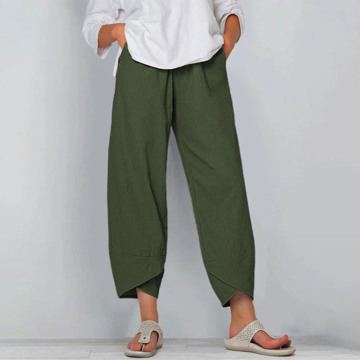 Georgina Barrel Leg Cropped Pants