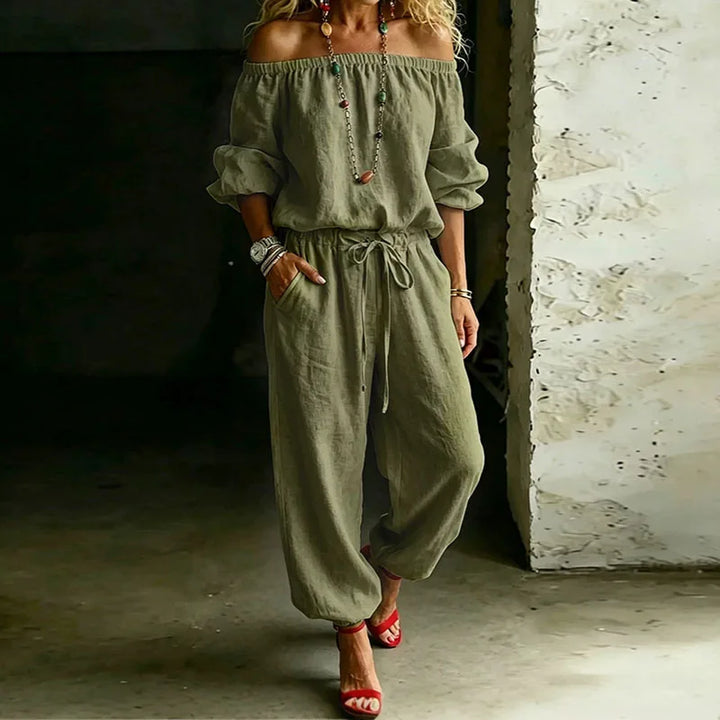 Shannon Off Shoulder Jumpsuit