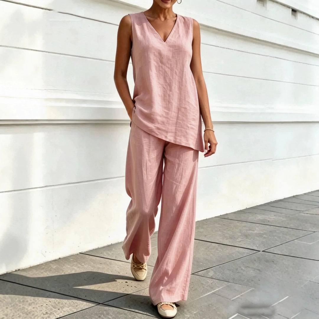 Elina Relaxed Fit Two Piece Set