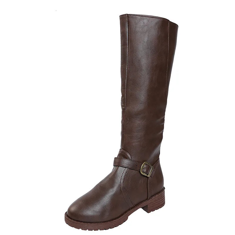 Elaine Side Zip Riding Boots