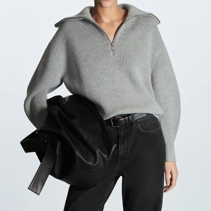 Emery Cozy Comfort Half Zip Sweater