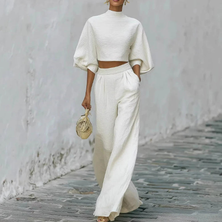 Erica Wide Leg Trouser Set