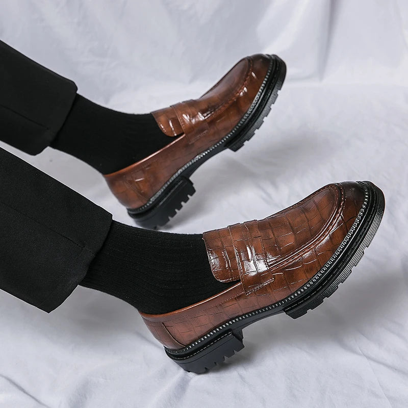 Alden Leather Formal Loafers