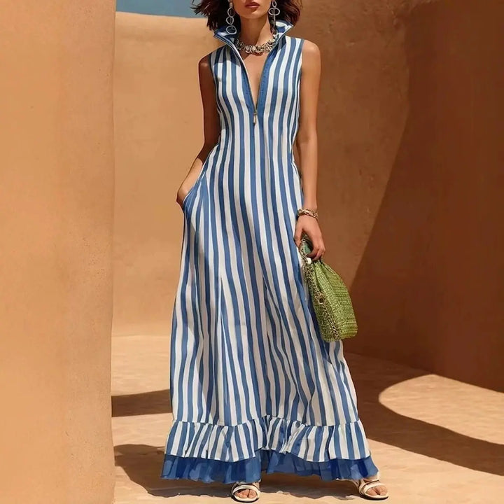 Juliette Striped Maxi Dress