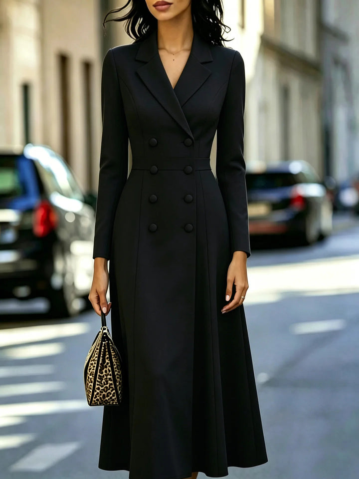 Noelle Tailored Blazer Midi Dress