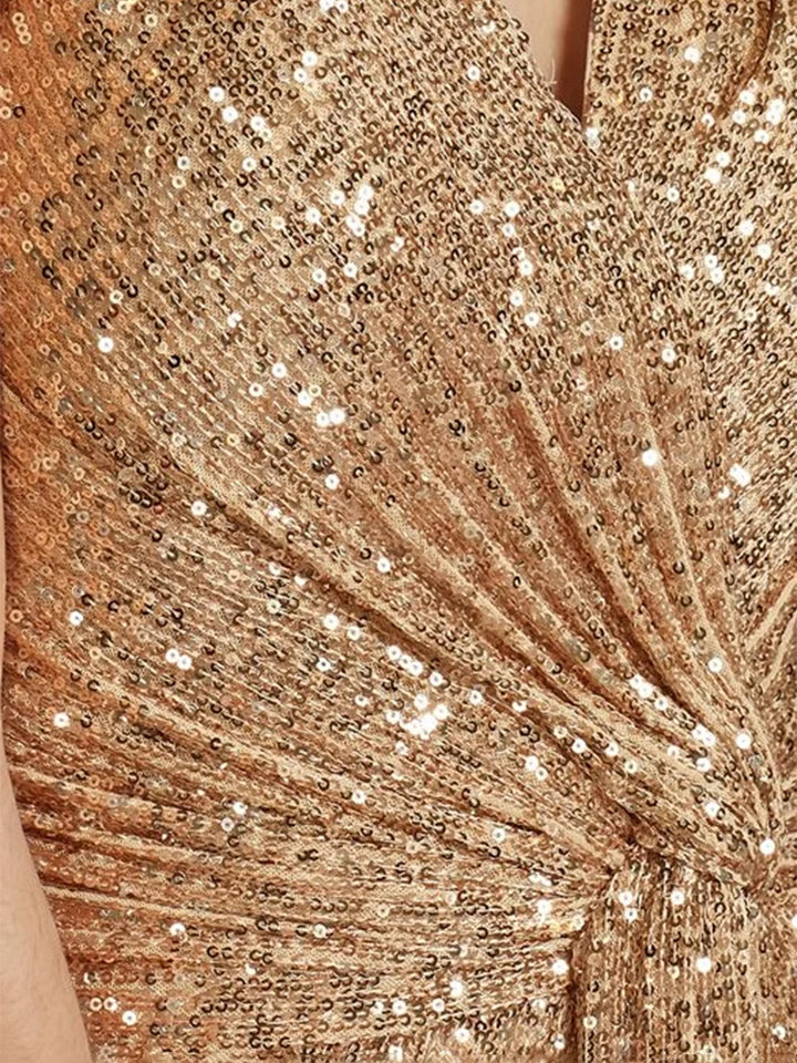 Katherine Sequin Evening Wedding Guest Dress