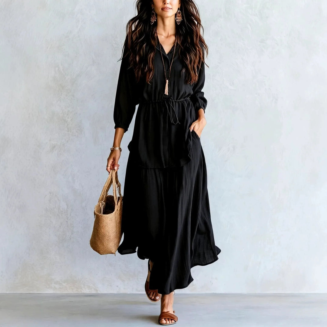 Amelie Relaxed Comfort Skirt Set