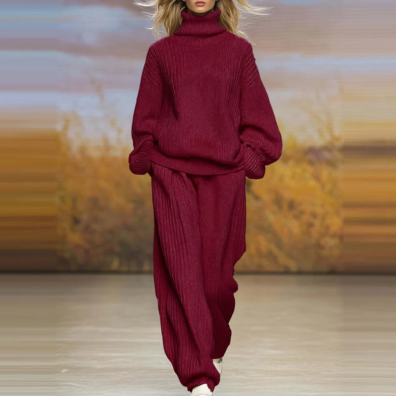 Linnea Turtleneck Sweater Set
