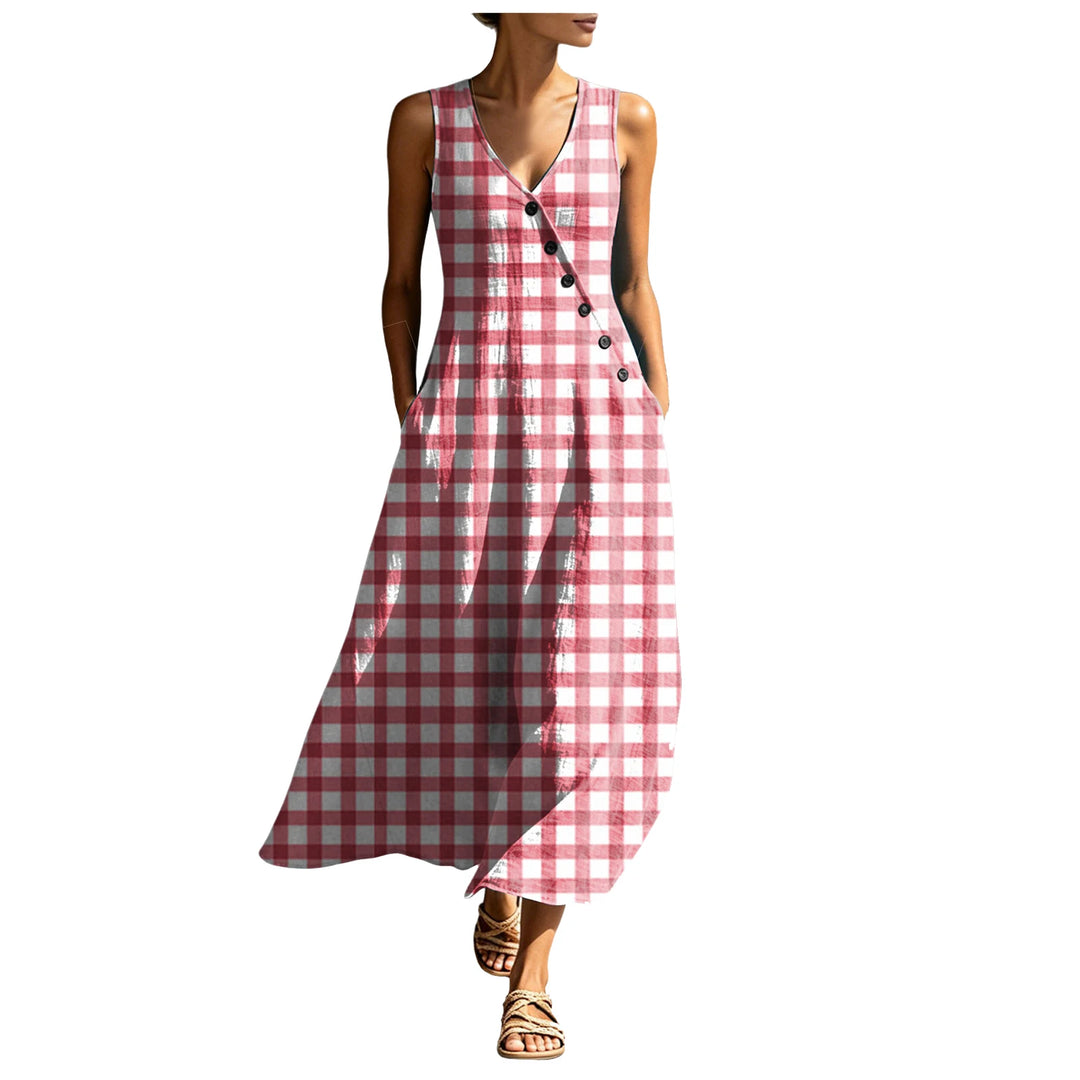 Maisie Sleeveless Beach Maxi Dress