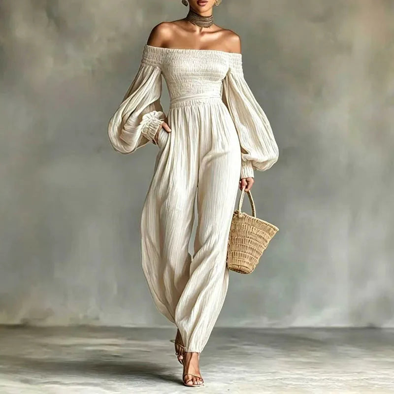 Mireya Off Shoulder Jumpsuit