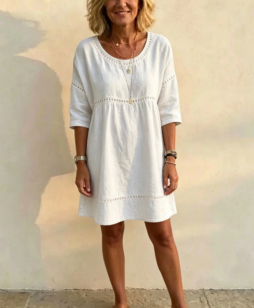Phoebe Casual A Line Mini Dres